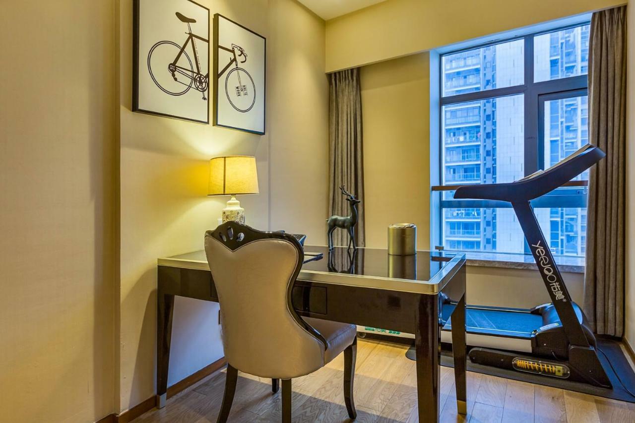 Chengdu Cloud Service Apartment Chunxi Taikoo Branch Exterior photo